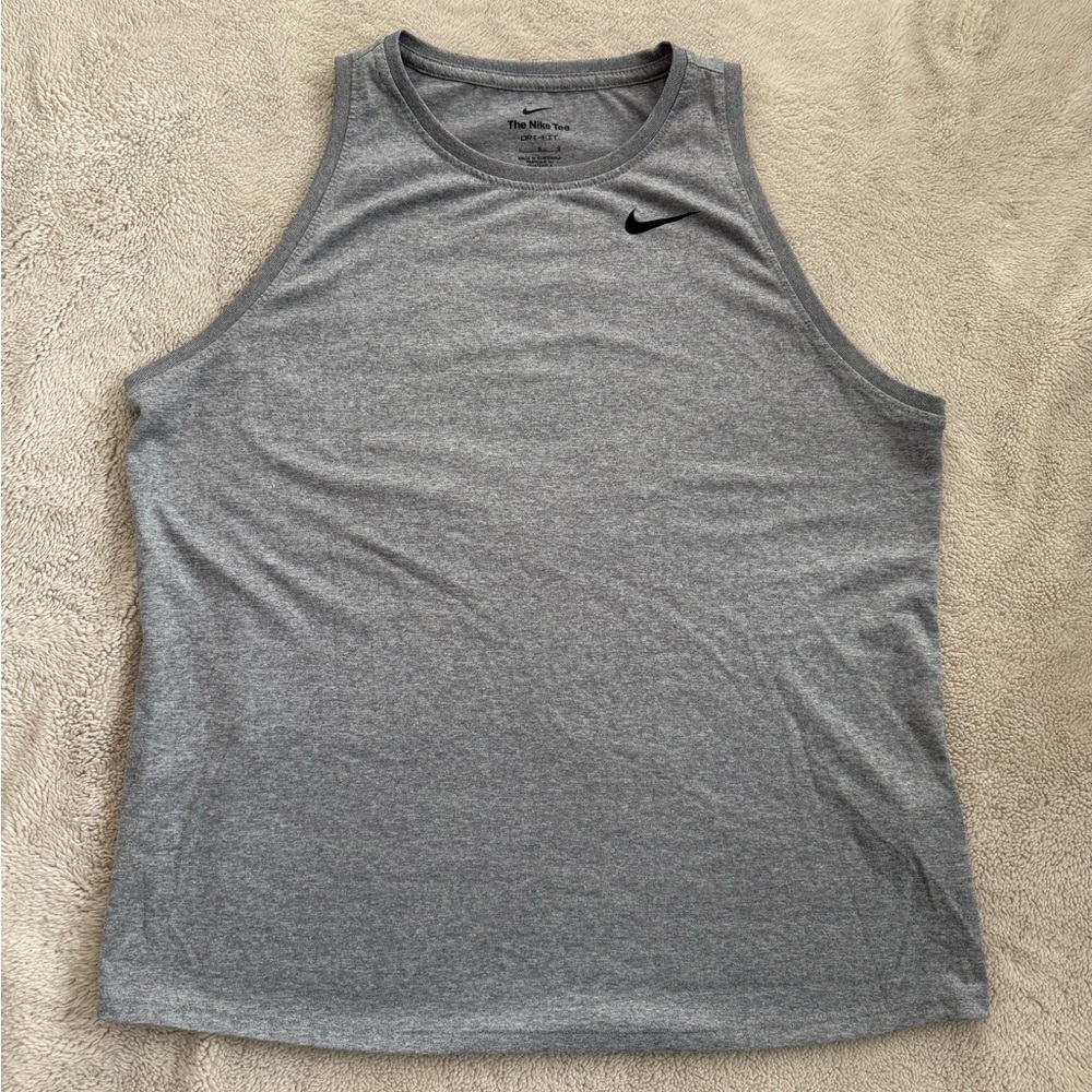 The Nike Tee Drifit Sleeveless Workout Tank Top